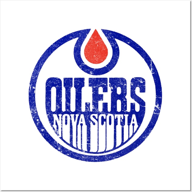 Nova Scotia Oilers Wall Art by MindsparkCreative